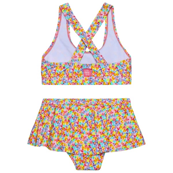 Color Kids - Kid's Bikini with Skirt AOP - Bikini