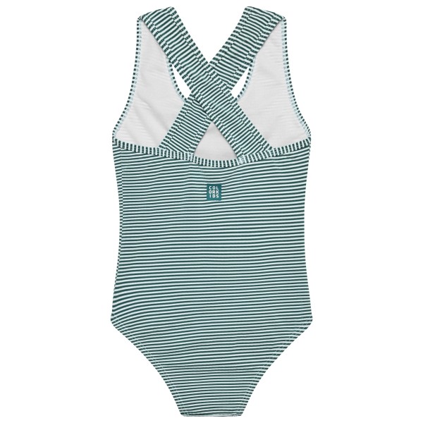 Color Kids - Kid's Swimsuit Seersucker - Swimsuit