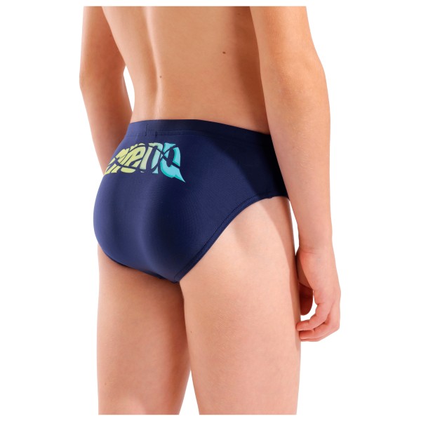 Arena - Boy's Lettering Swim Briefs - Pantalones de baño