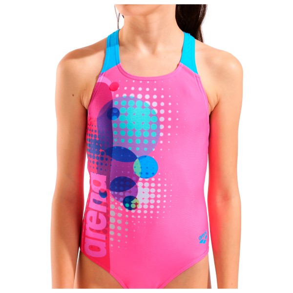 Arena - Girl's Dots Swimsuit Swim Pro Back - Badedragt