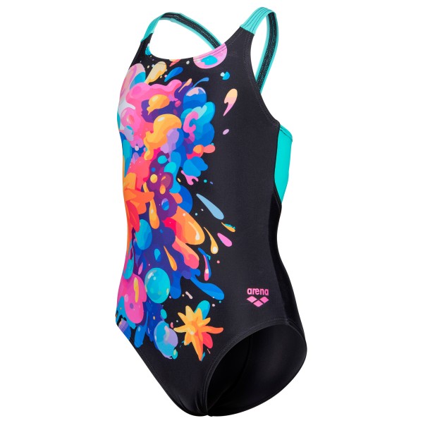 Arena - Girl's Painting Swimsuit V Back - Badeanzug