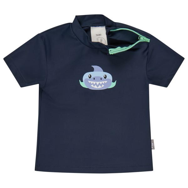 Sterntaler - Kid's Short-Sleeve Swim Shirt - Shark - Lycra