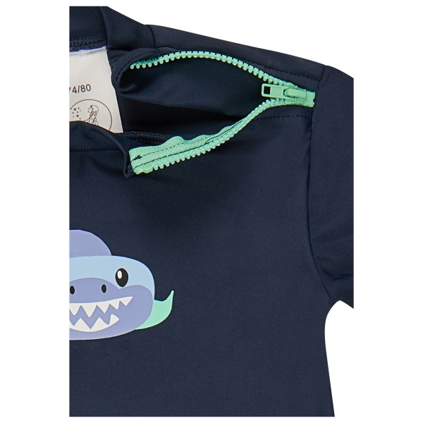 Sterntaler - Kid's Short-Sleeve Swim Shirt - Shark - Lycra