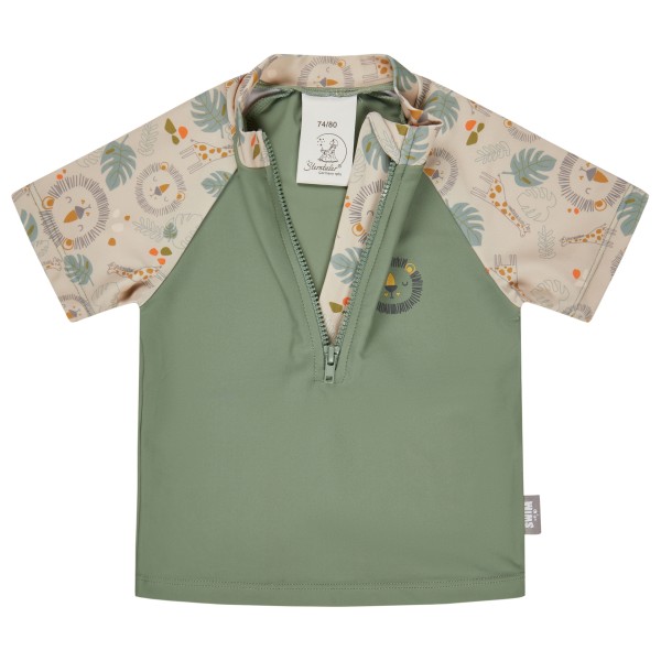 Sterntaler - Kid's Short-Sleeve Swim Shirt - Lion - Lycra