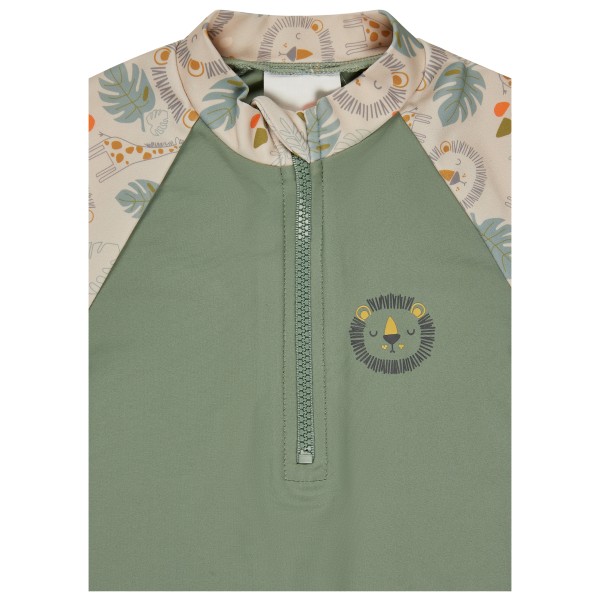 Sterntaler - Kid's Short-Sleeve Swim Shirt - Lion - Lycra