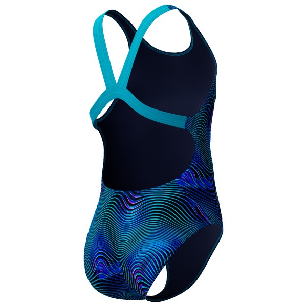 Speedo - Kid's Print Leaderback One Piece - Badedragt