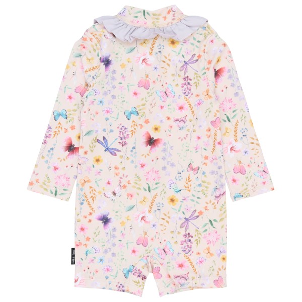 Mikk-Line - Kid's Swim Suit L/S UV Frill AOP - Lycra