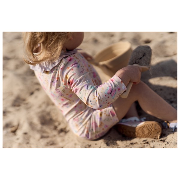 Mikk-Line - Kid's Swim Suit L/S UV Frill AOP - Lycra
