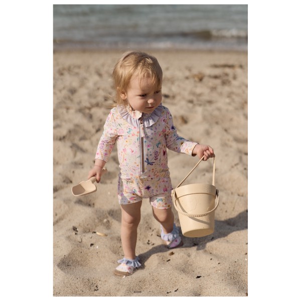 Mikk-Line - Kid's Swim Suit L/S UV Frill AOP - Lycra