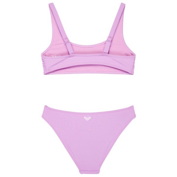 Roxy - Kid's Solid Active RG Bralette Set - Bikini
