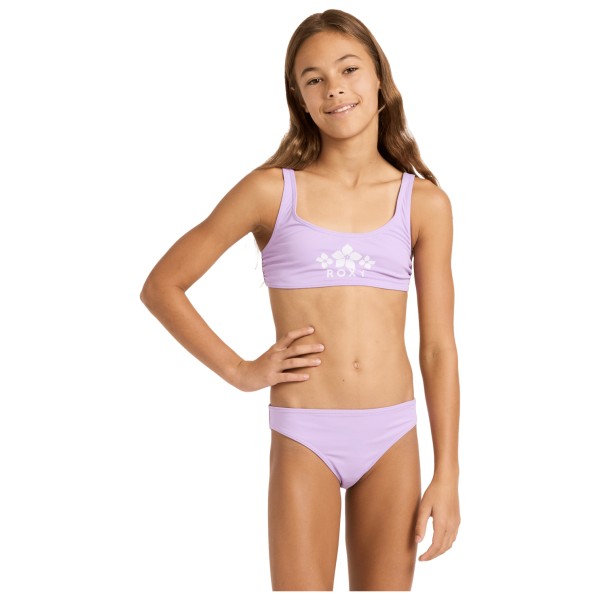 Roxy - Kid's Solid Active RG Bralette Set - Bikinit