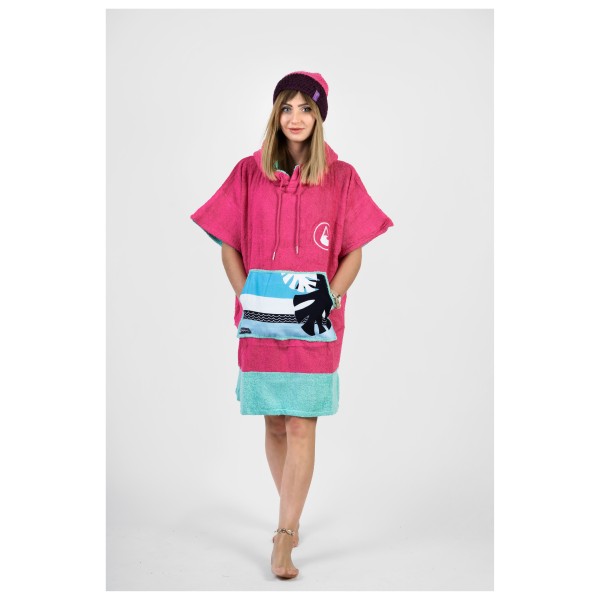 Wave Hawaii - Kid's Poncho Pink Wave - Poncho de surf