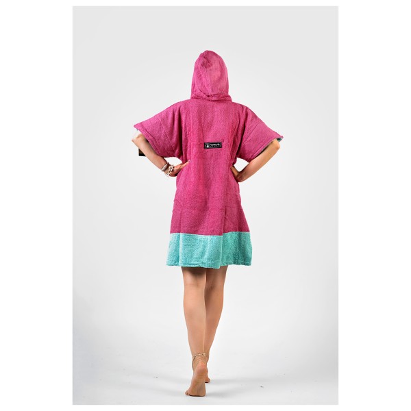 Wave Hawaii - Kid's Poncho Pink Wave - Poncho de surf