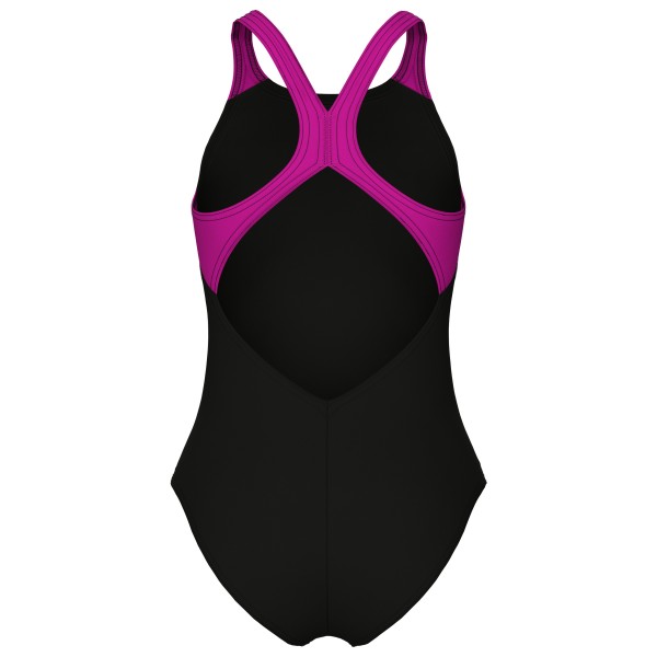 Arena - Girl's Painterly Swimsuit V Back - Badeanzug