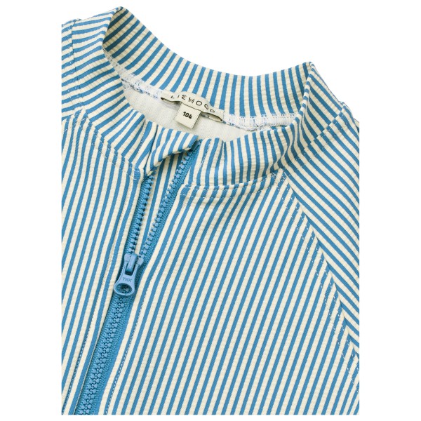 LIEWOOD - Kid's Max Seersucker Shortsleeve Swim Jumpsuit - Swimsuit