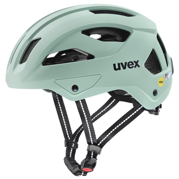 Uvex city i-vo Helm - wit-zwart mat Uvex city i-vo Helm - wit-zwart mat