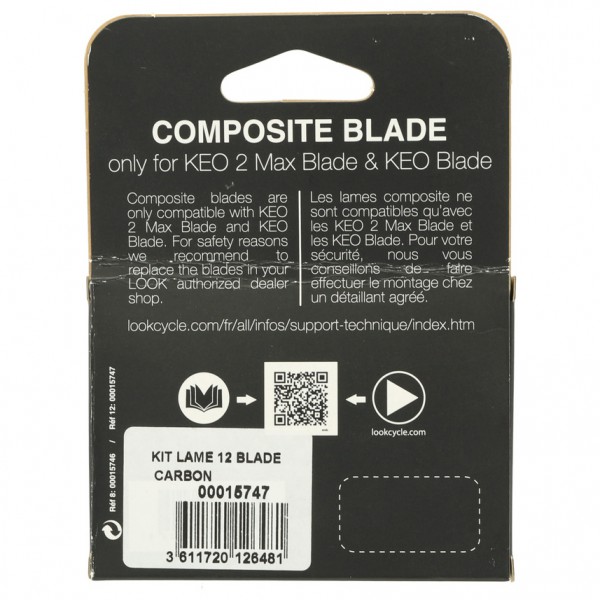 LOOK - Kit Blade 12 Kéo Blade - Klikpedalen
