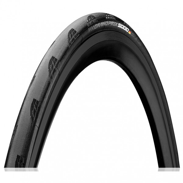 Continental - Lot De 2 Pneus Grand Prix 5000 - 700x28c - Noir - Composé Black Chili - Fabriqué à La Main En Allemagne
