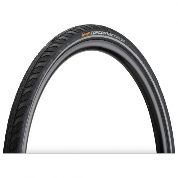 Continental Traffic II Reflex Bike Tire – 24 Inch Wire Bead Tire For Mountain Bikes | Black 47-507 ETRTO Tire