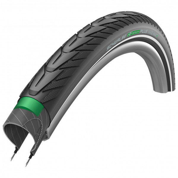Schwalbe - Energizer Plus 28'' (37-622) Greenguard TwinSkin - Neumático de bicicleta