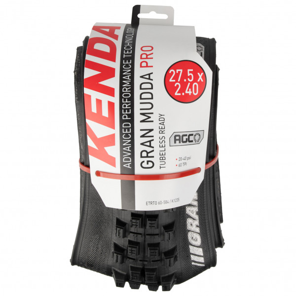 Kenda - Gran Mudda Pro 27.5'' (60-584) TLR AGC Foldable - Bicycle tyre