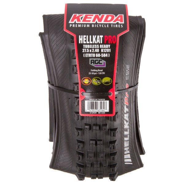 Kenda - Hellkat Pro 27.5'' (60-584) TLR AGC Foldable - Cykeldäck