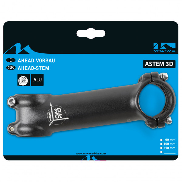 M-Wave - Ahead Handlebar Stem Astem 3D - Gambo