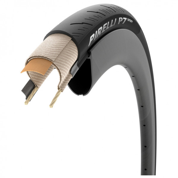 Pirelli - P7 Sport 28'' (26-622) Pro Compound TechBELT Road - Bicycle tyre