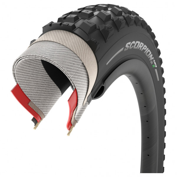 Pirelli - Scorpion E-MTB R 29'' (60-584) GRIP HyperWALL TLR - Bicycle tyre