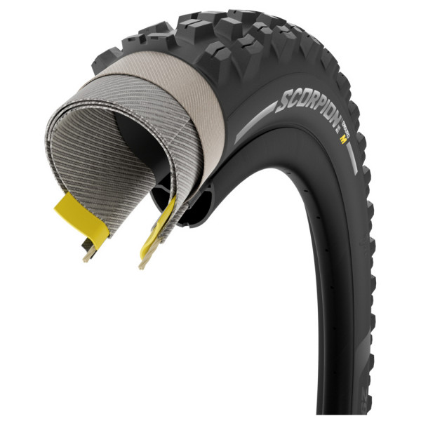 Pirelli - Scorpion E-MTB S  29'' (65-622) GRIP HyperWALL TLR - Neumático de bicicleta