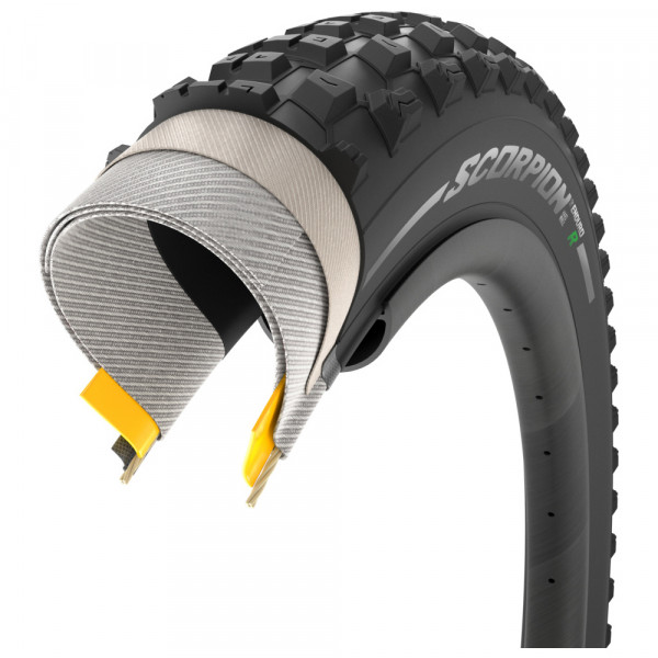 Pirelli - Scorpion Enduro R 27,5'' (65-584)GRIP HardWALL TLR - Bicycle tyre