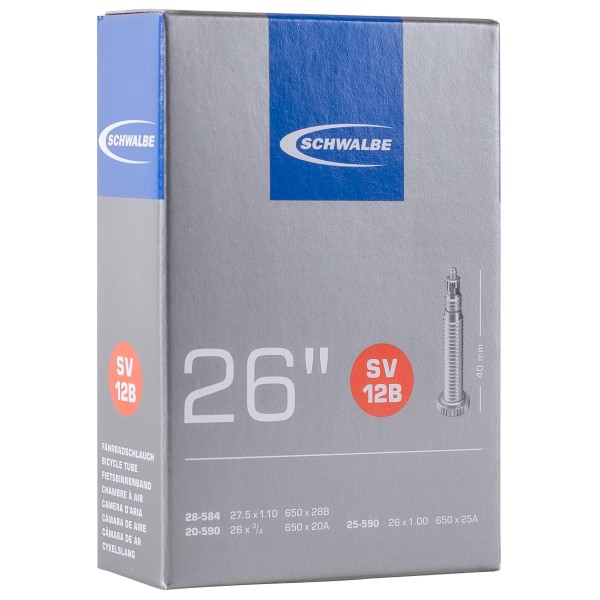 Schwalbe 26'' (20/28-584/590) SV12B - Inner tube | Buy online | Bergfreunde