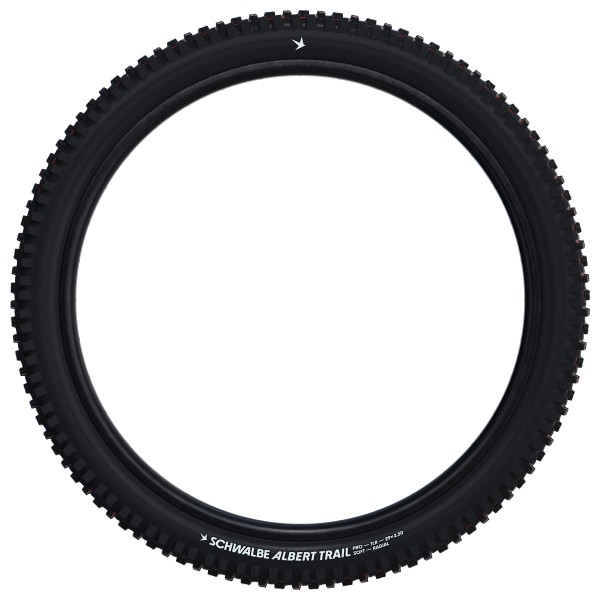 Schwalbe - Albert Radial Gravity Pro Soft 27,5'' (63-584) - Neumático de bicicleta