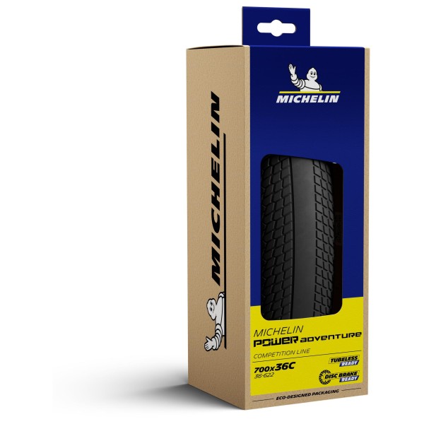 Michelin - Power Adventure Classic CL TS TLR 28'' (30-622) - Pneu de vélo