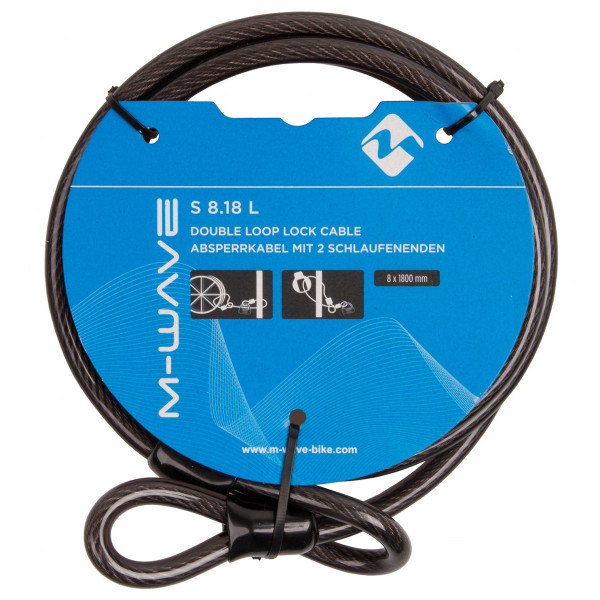M-Wave - Absperrkabel S 8.18 L - Fahrradschloss