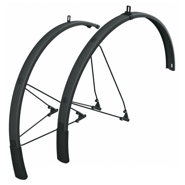 Jeu De Garde-boue SKS Bluemels Basic 28" - Largeur 55 Mm, Noir, Pour Vélo