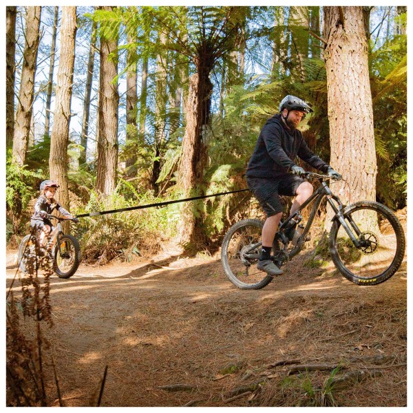 Kids Ride Shotgun - Quick Fit MTB Tow Rope - Cable de remolque para bicicleta