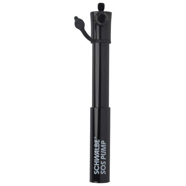 Schwalbe - SOS Pumpe mit Rahmenhalter - Minipumpe