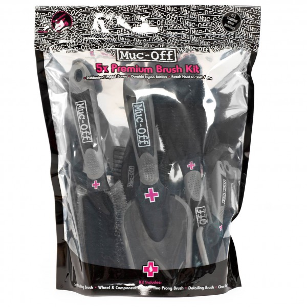 Muc Off - 5x Brush Set - Ensemble de brosses