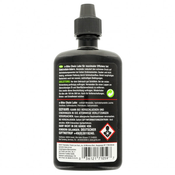 Finish Line - E-Bike Ketten Öl Spritzflasche - Aceite para cadenas