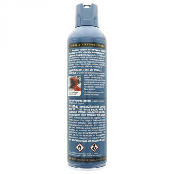 Finish Line - EcoTech Entfetter Aerosol - Fietsgereedschap