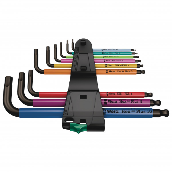 Wera - 950/9 Hex-Plus Multicolour 1 - Set attrezzi