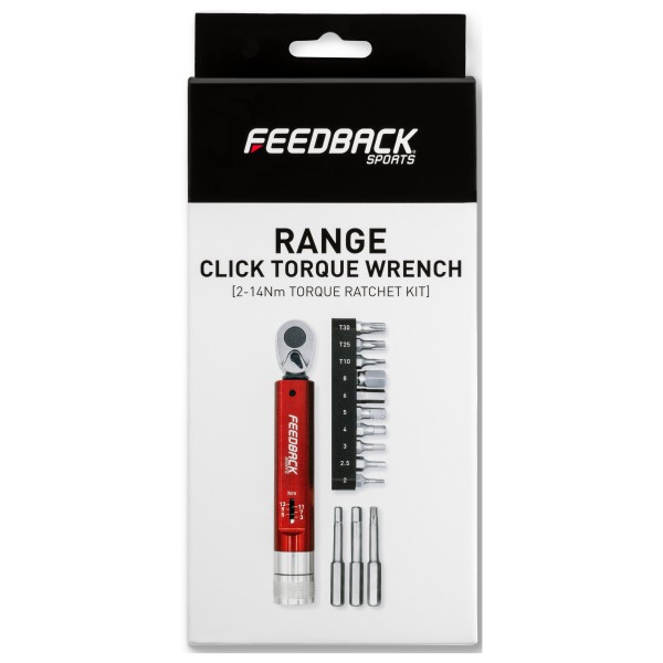 Feedback Sports - Torque Wrench Range Click - Herramienta para bicicleta