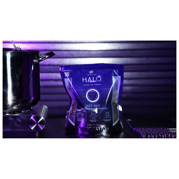 Finish Line - HALO Heißkettenwachs + Kochbeutel - Cera para cadena de bicicleta