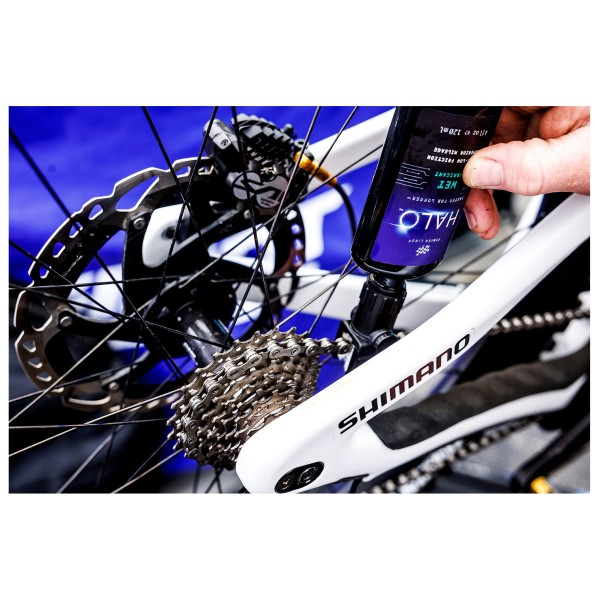 Finish Line - HALO Wet Lube Flasche + Luber - Lubricant