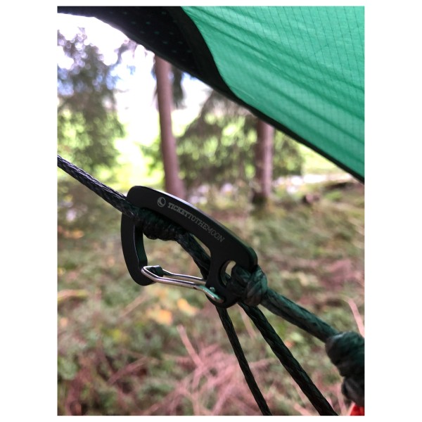 Ticket to the Moon - Lightest Carabiner 6kN - Pair - Mosquetón cierre instantáneo