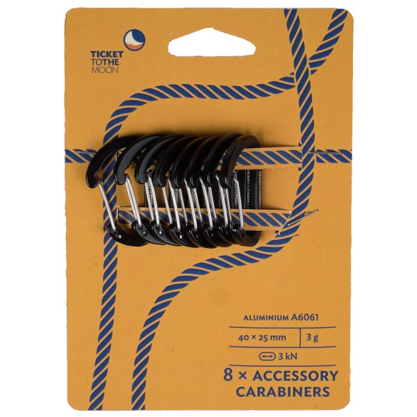 Ticket to the Moon - Accessory Carabiner - Låskarbinhakar