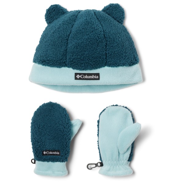 Columbia Rugged Ridge Maglia Felpa Con Cappuccio In Pile Sherpa Per Bambini E Ragazzi - Tasca A Marsupio