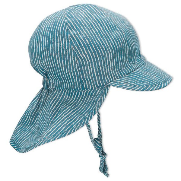 Sterntaler - Kid's Peaked Cap with Neck Protection Cotton - Gorra
