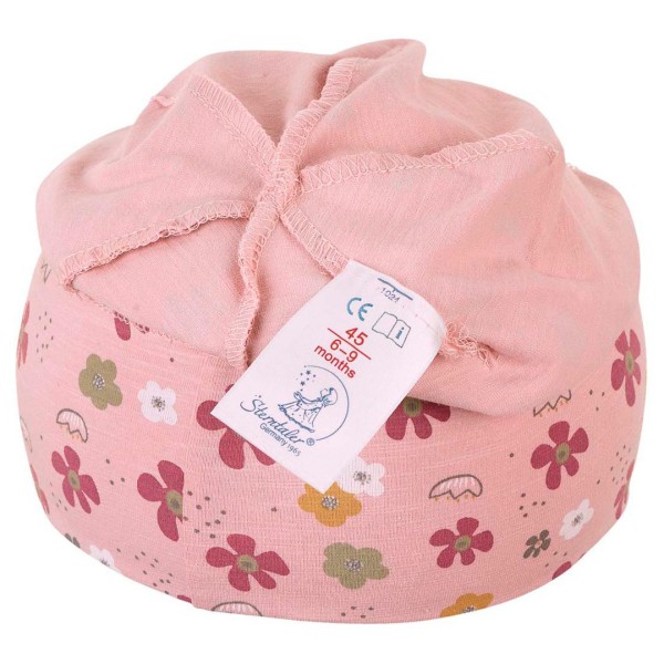 Sterntaler - Kid's Slouch Beanie Flowers - Gorro